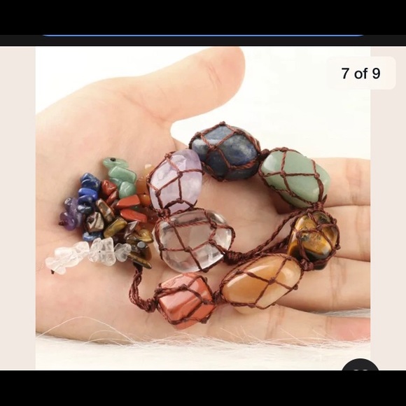 Healing Chakra Energy Spiritual Stone Car Ornament - Picture 3 of 13